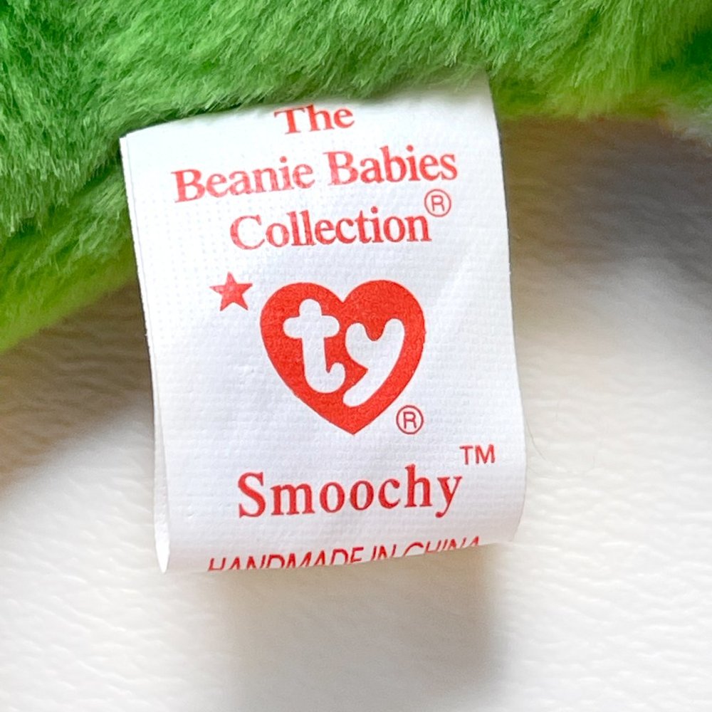 1997 Retired SMOOCHY Frog Ty Beanie Baby - Picture 9 of 15